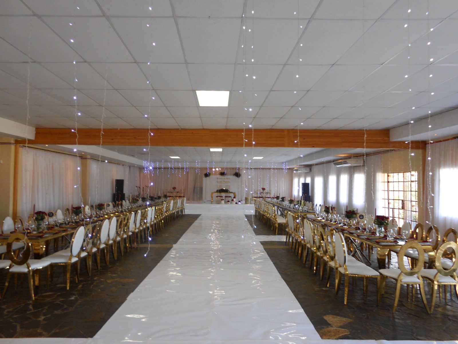 Decorated function hall
